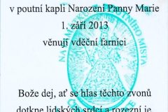 Žehnání zvonkohry (2013)