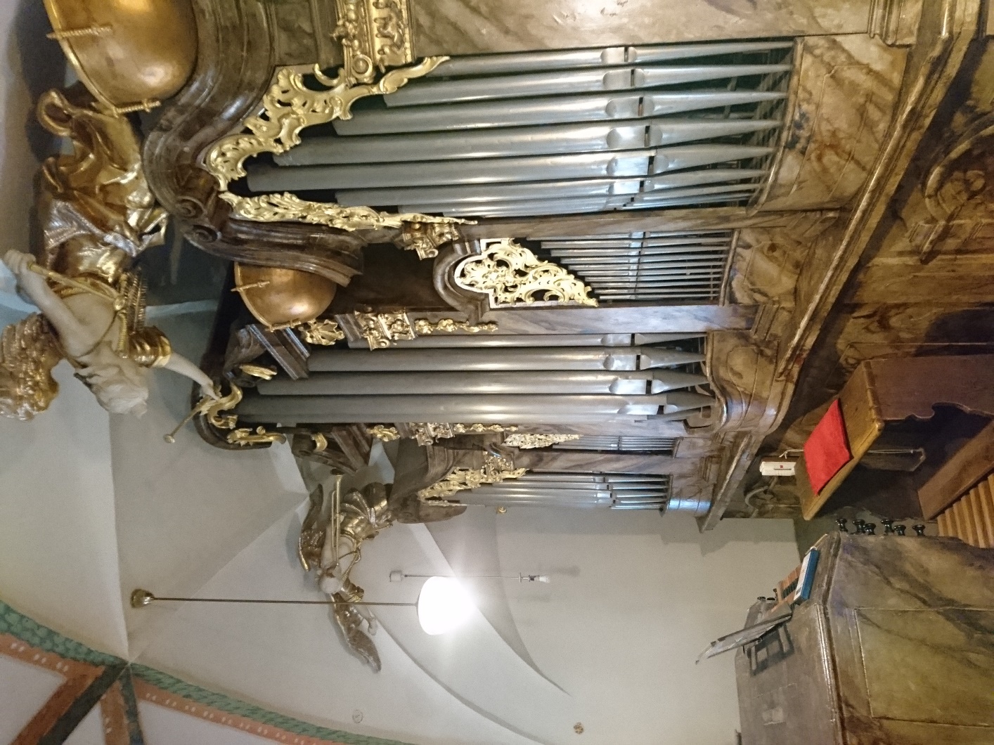 Varhany v kostele Sv.Jakuba Staršího v České Kamenici