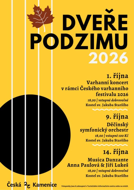 Dveře podzimu 2026 - plakát